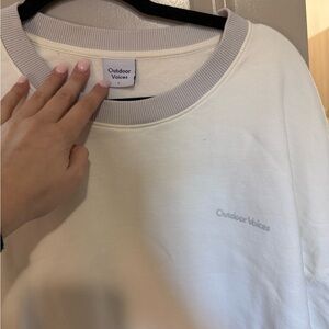 Outdoor Voices Cream Sweatshirt